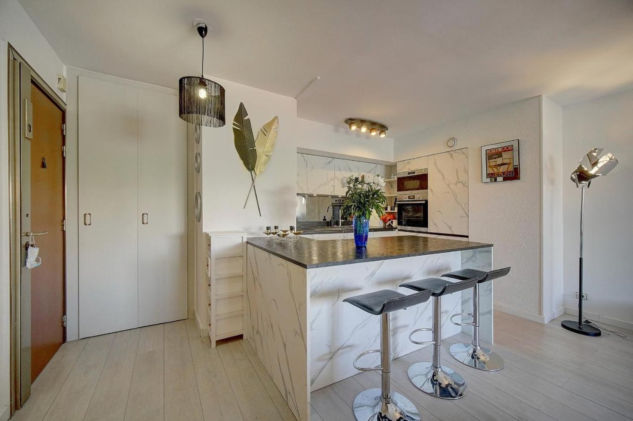 Immogroom - 2 Br- Bright - Terrace - Wifi - Air Conditioning Cannes Exterior photo